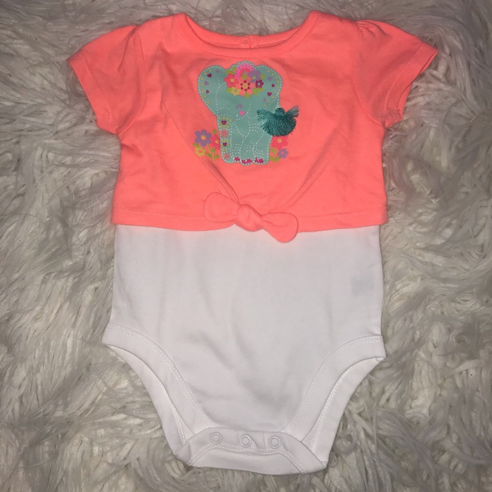 NWOT baby girl onesie